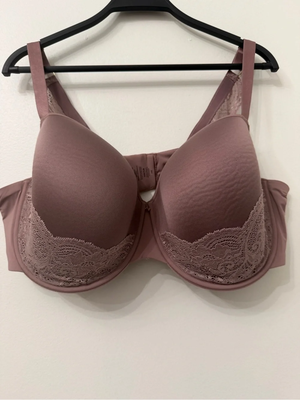 ThirdLove Lace-Trim  Bra in Dusty Mauve Size 44E